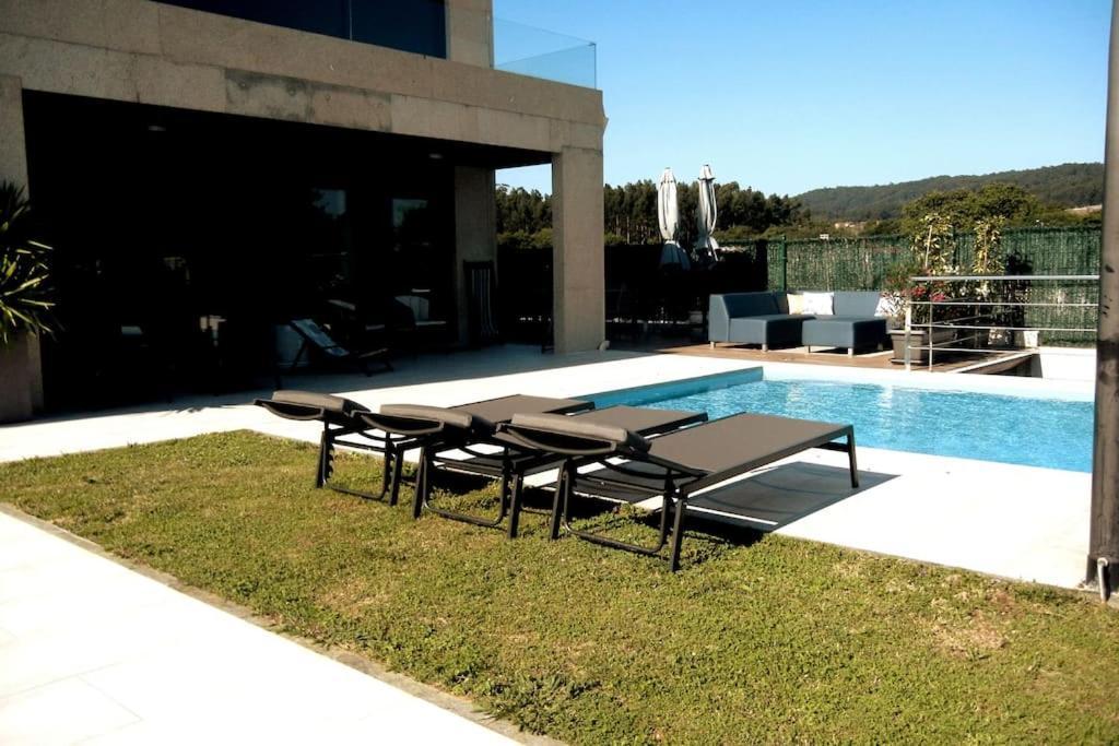 Chalet De Diseno Moderno En ซันเชนโช ภายนอก รูปภาพ